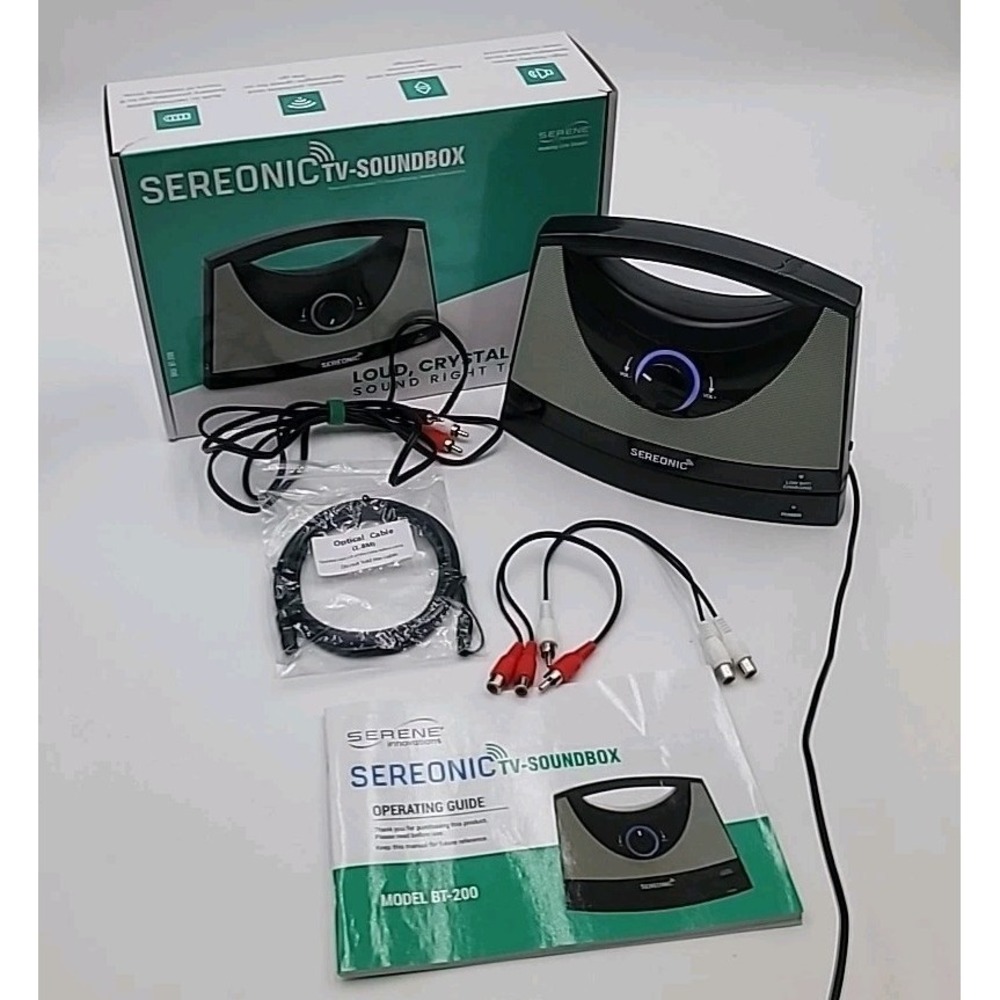 Serene Sereonic TV-SoundBox‎ TV Sound Box BT-200B TESTED